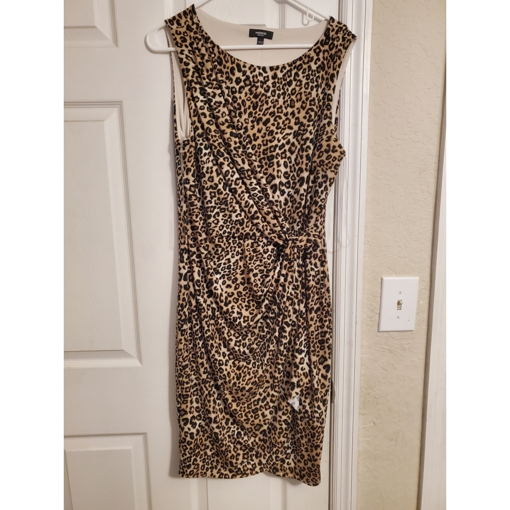 Leopard Dress Size L